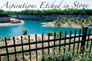 Aspirations etched in stone