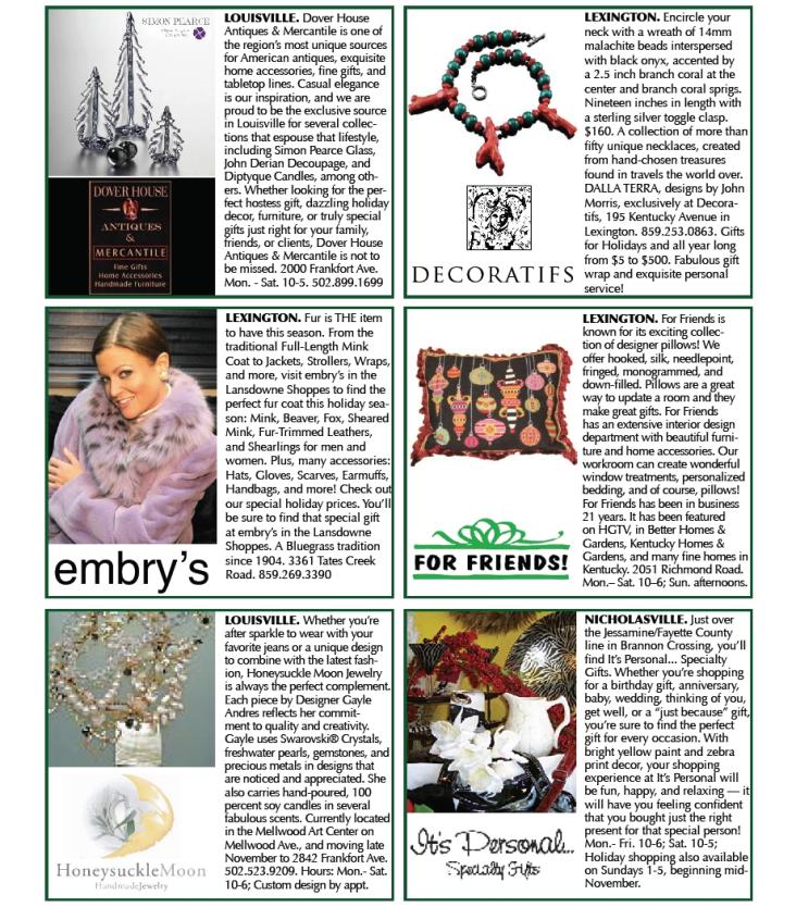 Holiday Gift Guide 2007