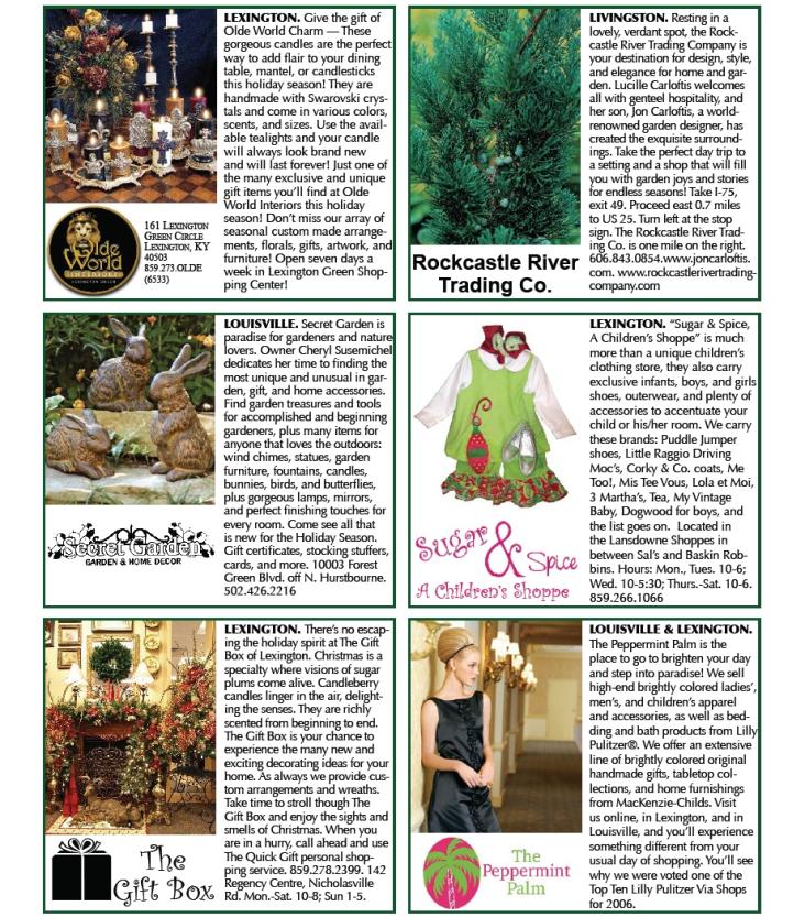 Holiday Gift Guide 2007